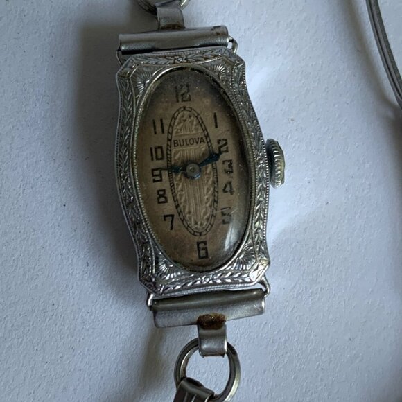 Bulova 1924 Women\'s Antique 14K Gold Filled Wind Up Watch main image 7